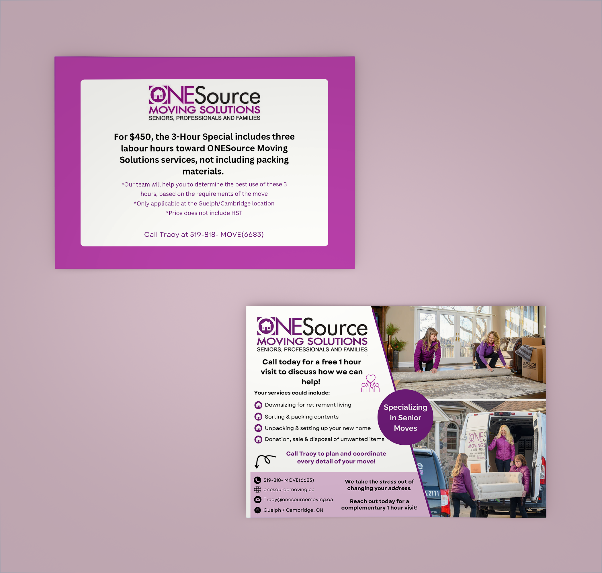 Onesource Moving - 3 Hour Special