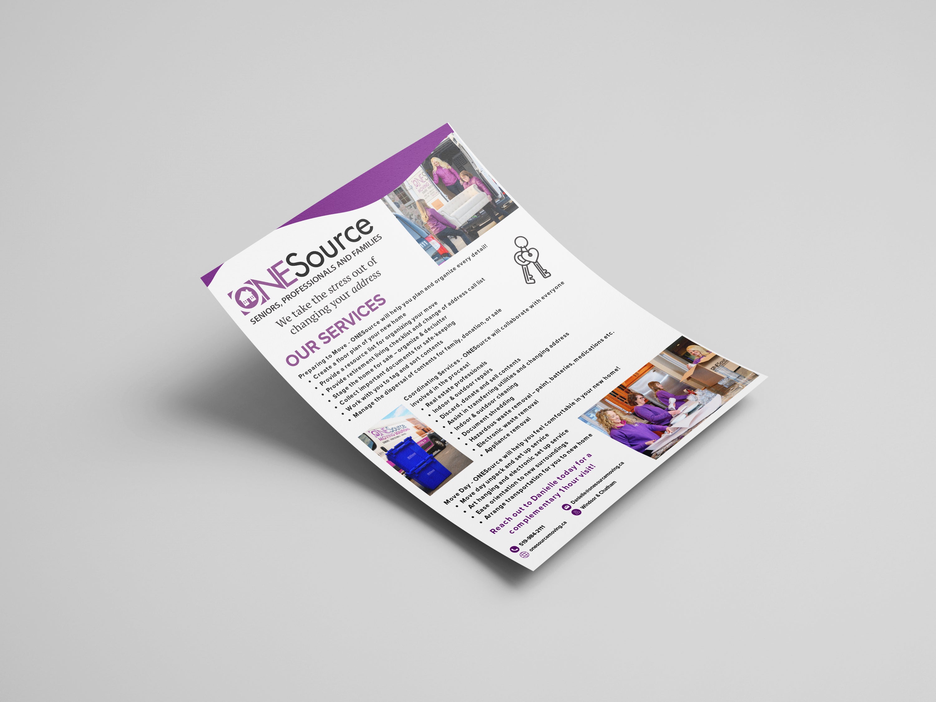 Onesource Moving - Flyer