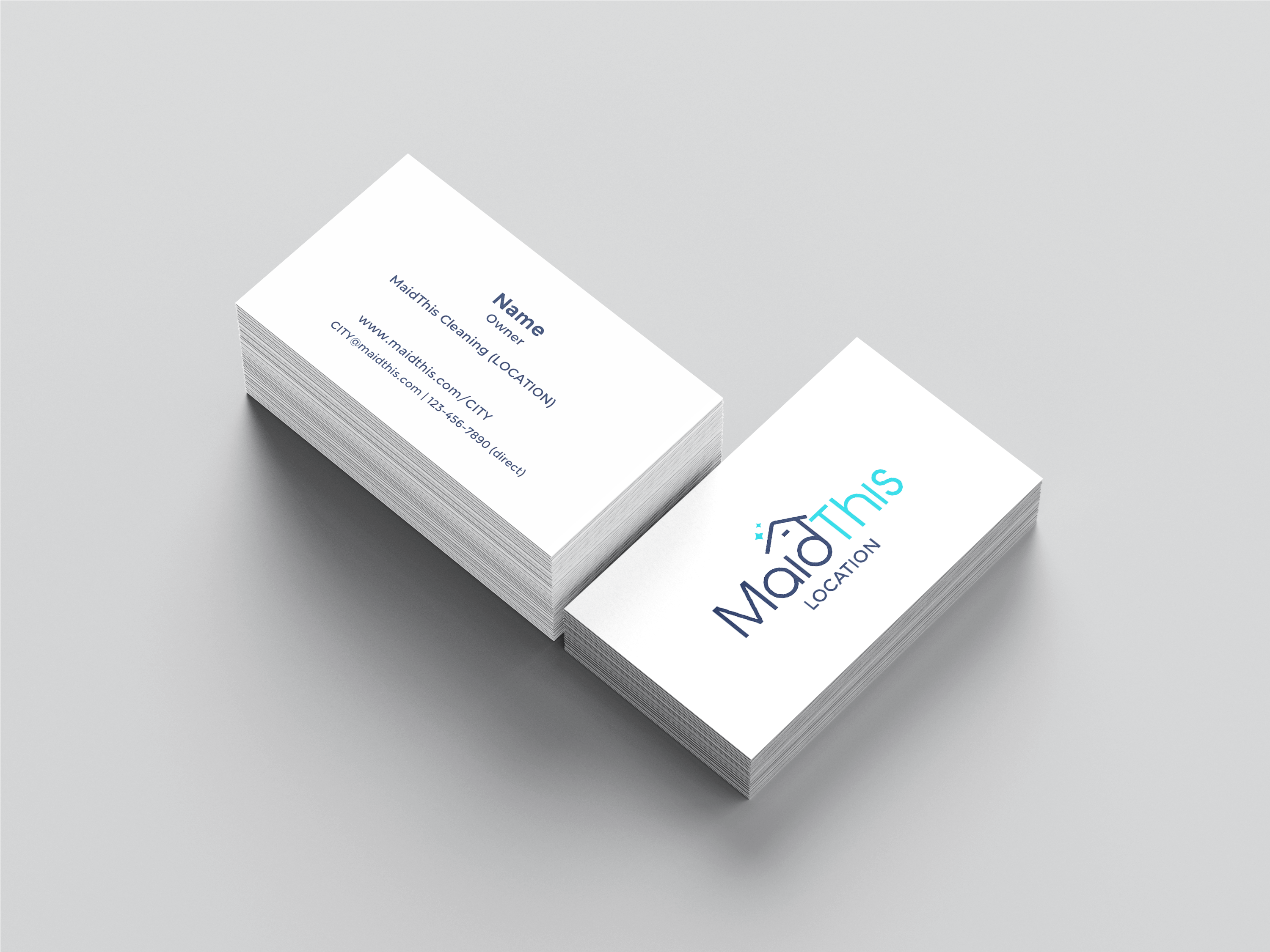 MaidThis Cleaning - Business Card