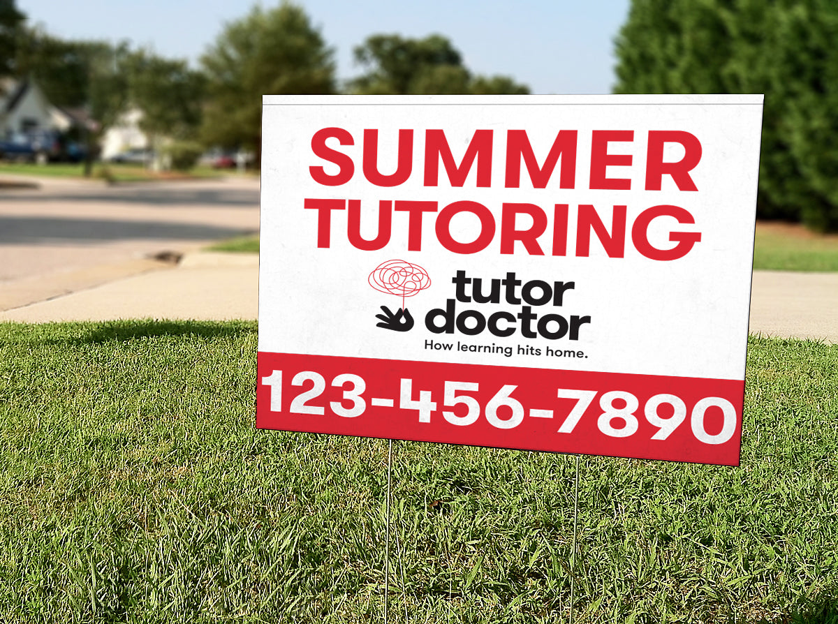 Lawn Sign + H Stand