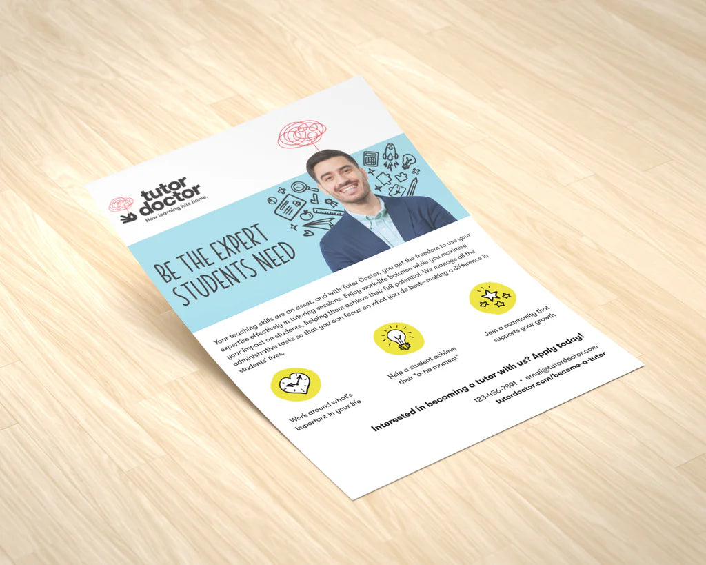Tutor Recruitment Flyer vs. 2