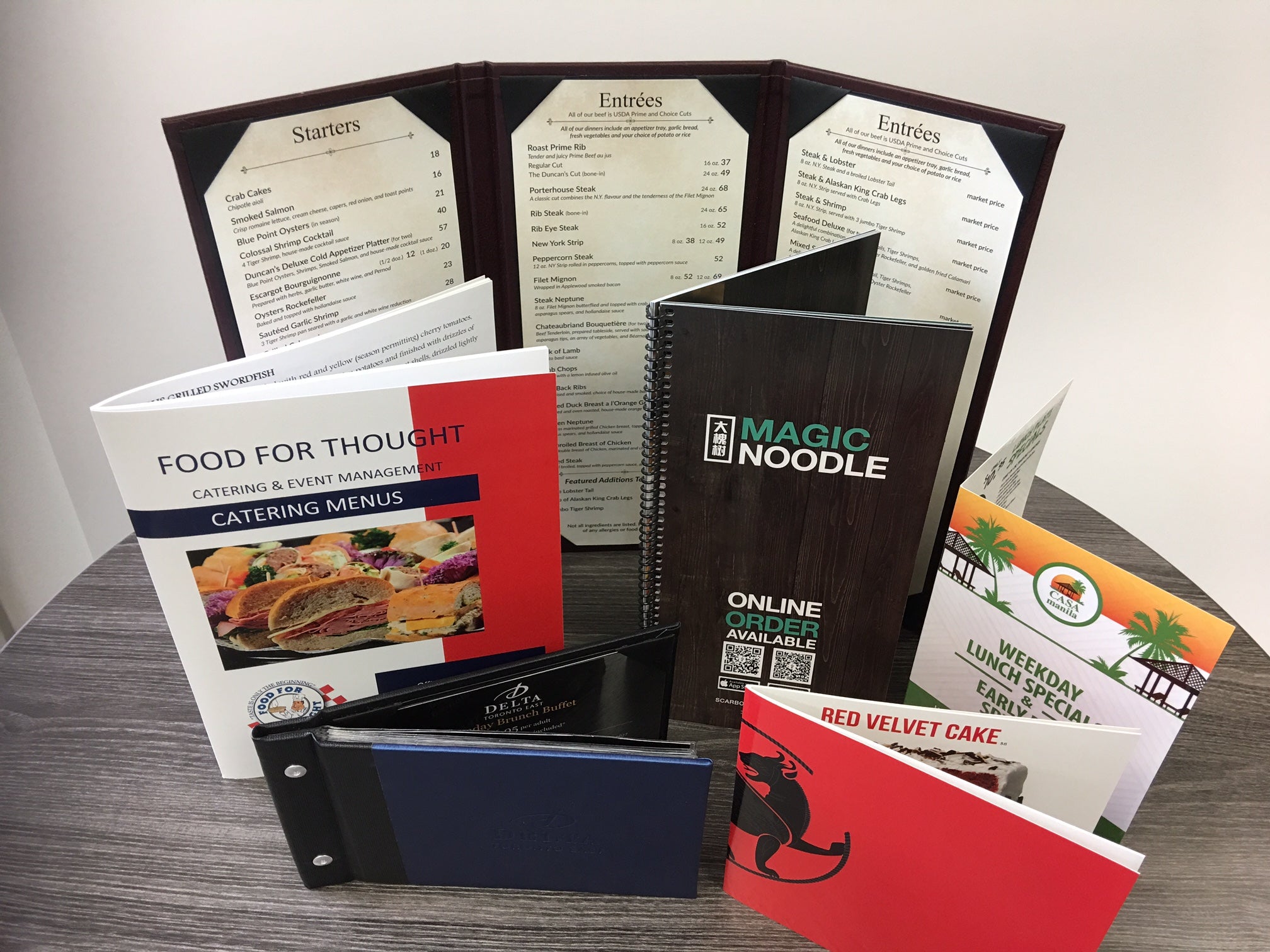 Menus