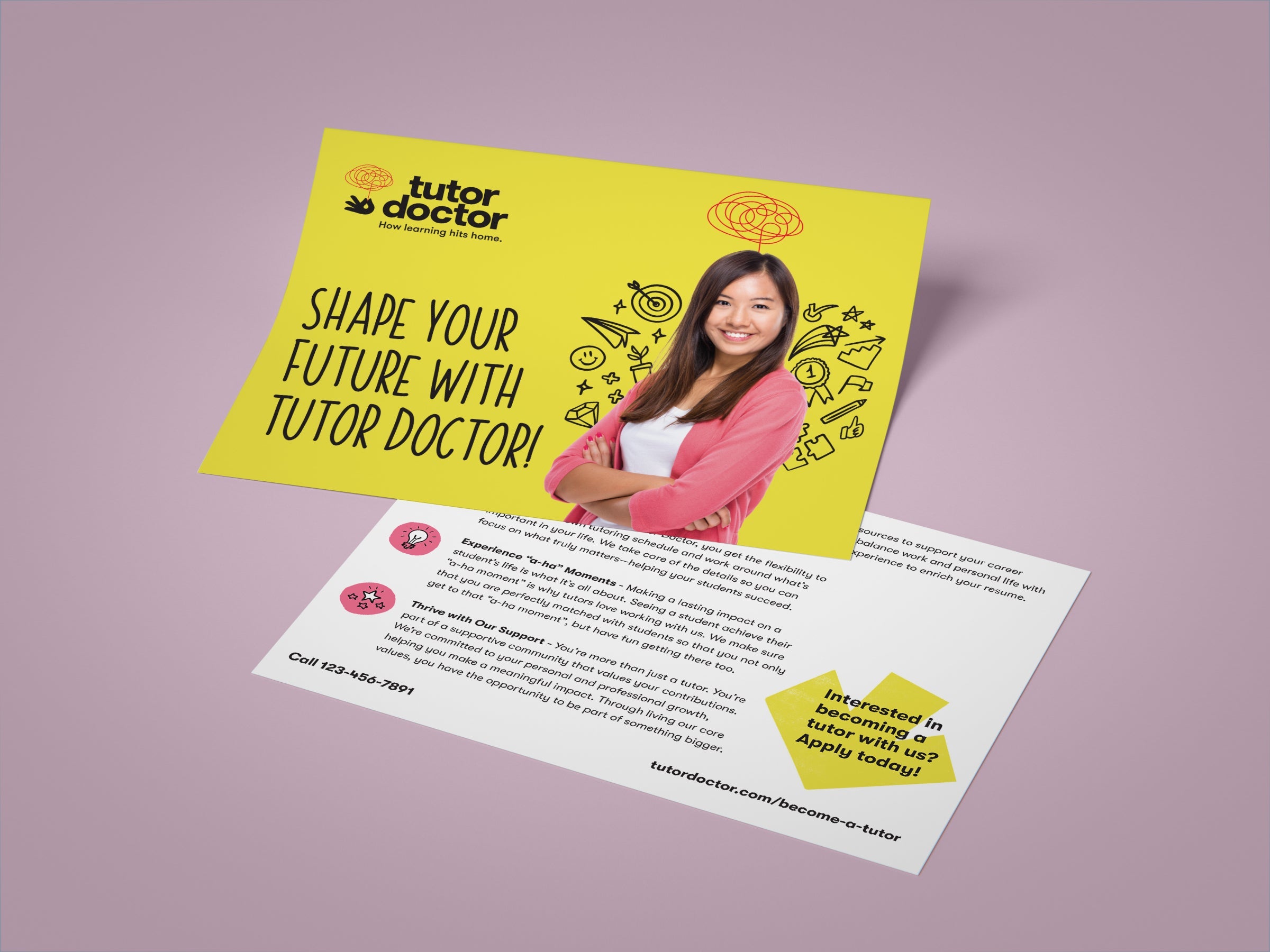 Tutor Recruitment Post Card Vs. 1